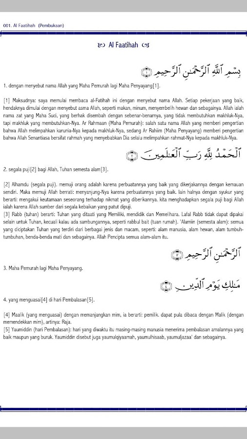 AL-QUR'AN & Terjemahan Penuh - Android Apps on Google Play