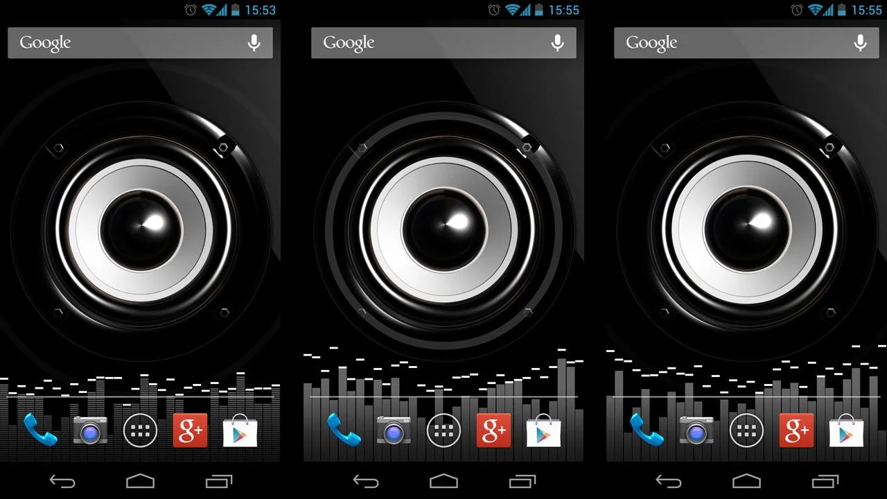Screen Speaker Music Wallpaper - screenshot