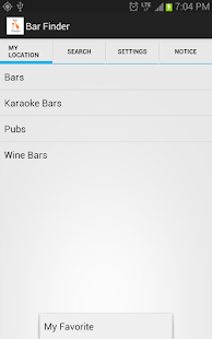 Bar Finder