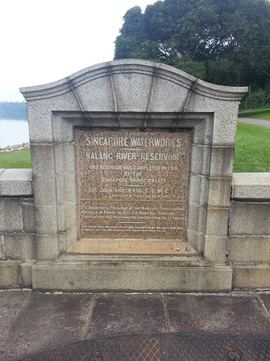 Kallang River Reservoir Historical Plaque