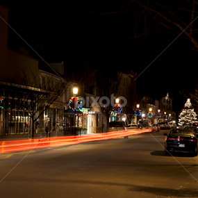 The Borough at Christmas by Mark Lendacky - City,  Street & Park Historic Districts