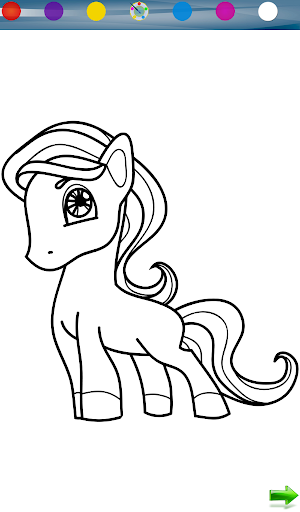 Coloring: Little Pony