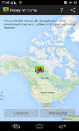 Honey I'm Home! - location SMS poster 1