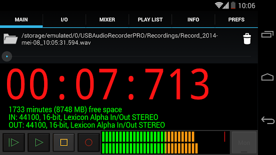 USB Audio Recorder PRO(圖2)-速報App