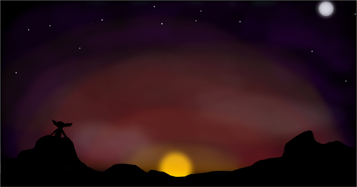 A Goblin at Sunrise