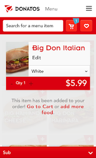 Lastest Donatos Pizza APK for Android
