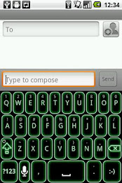 Green Glow Code Keyboard Skin poster 2