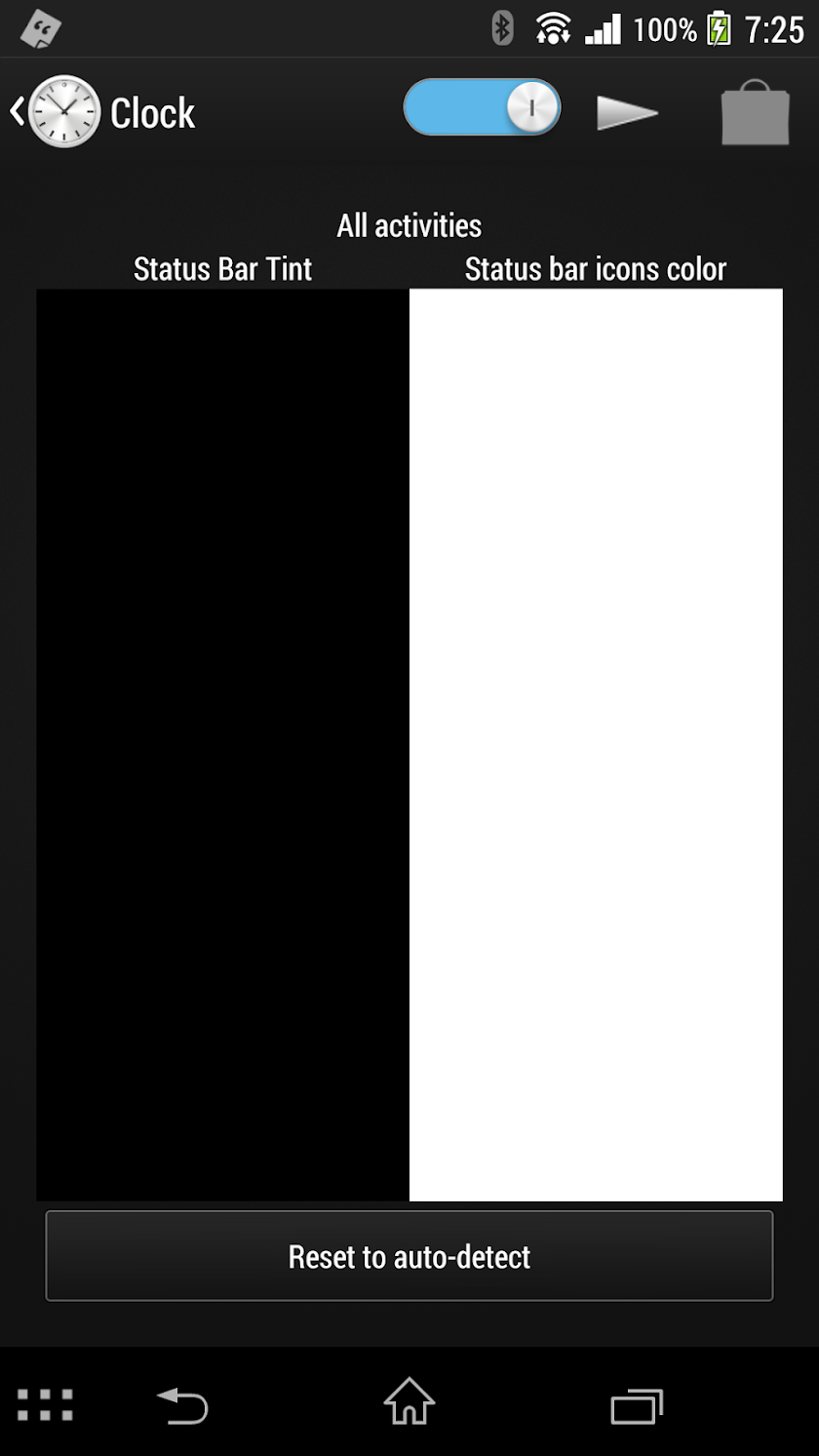 Tinted Status Bar Donation Screen 2