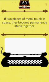 Typing speed test poster 2