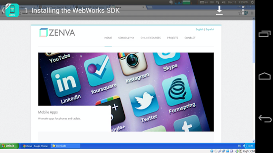 BlackBerry App Development - screenshot thumbnail