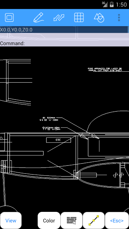 AutoQ3D CAD Screen 3