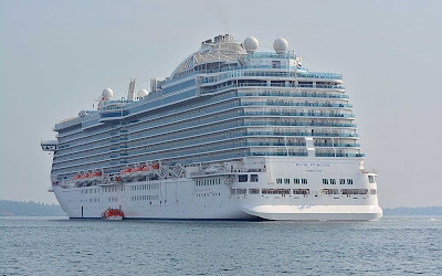 Royal Princess near Nynäshamn, Sweden.