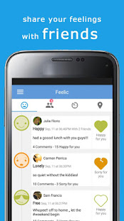 Feelic - Happiness Network, Mood Tracker(圖2)-速報App