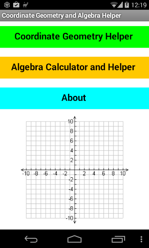 Coordinate Geometry Calculator