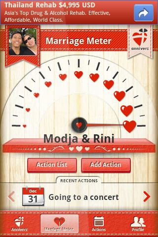 Marriage anniversary Alert PRO Screen 2