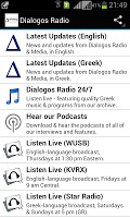 Dialogos Radio APK Gambar Screenshot #1