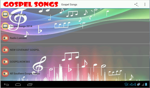 Gospel Songs and Radio