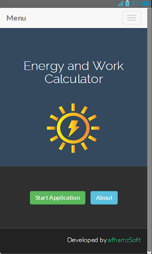 Energy and Work Calculator