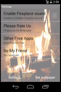 Real Fireplace Live Wallpaper(圖3)-速報App