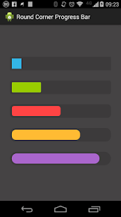 Round Corner Progress Bar Demo Screenshots 6