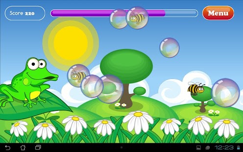 How to install Bubbles frog and bees for kids 1.02 unlimited apk for bluestacks