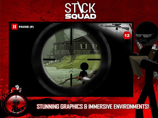 【免費動作App】Stick Squad - Sniper contracts-APP點子