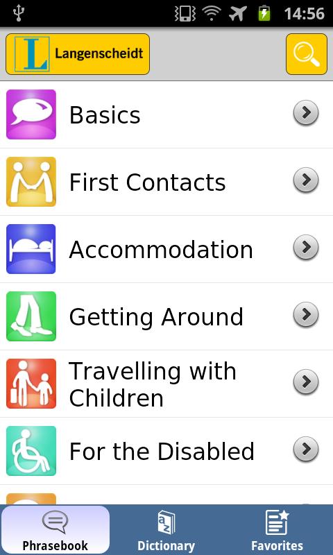 Portuguese talk&amp;travel Screen 2