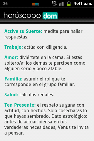 【免費新聞App】Horóscopo de Dominical-APP點子