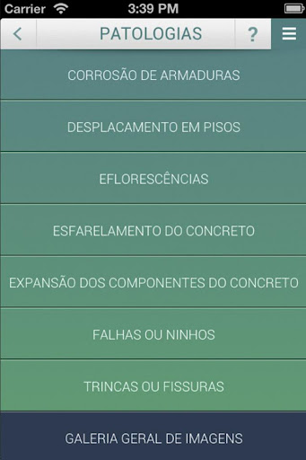 【免費工具App】Patologias do Concreto-APP點子