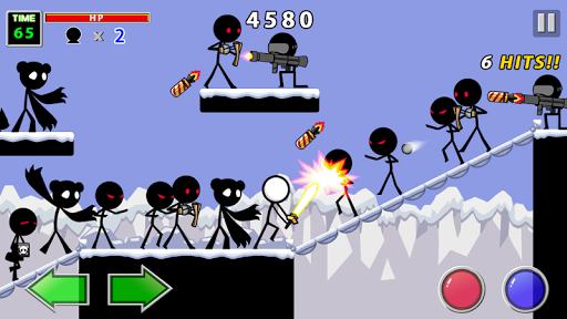 Trận chiến trong Stick Knight của NAO-MIC