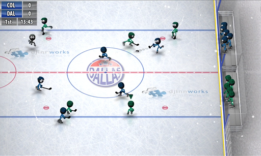 【免費體育競技App】Stickman Ice Hockey-APP點子