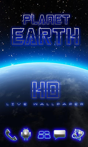 live wallpaper Earth HD 4