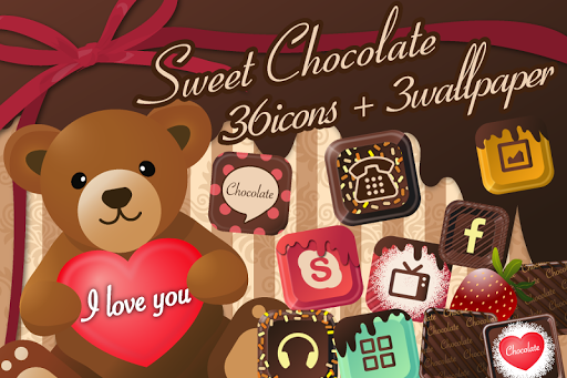 Chocolate Icon Wall Paper