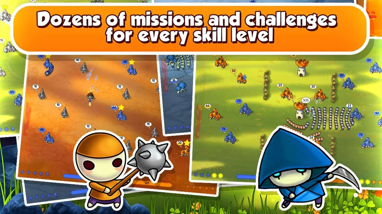 Mushroom Wars - screenshot