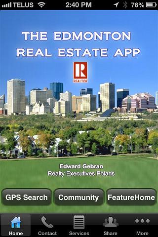 The Edmonton Real Estate App