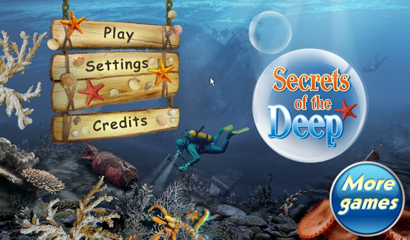 Secrets of the Deep Screen 1