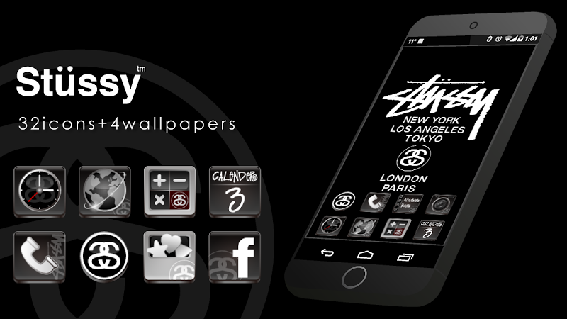 Download Icon Kisekae Stussy Cool With Wallpaper Apk Latest Version For Android