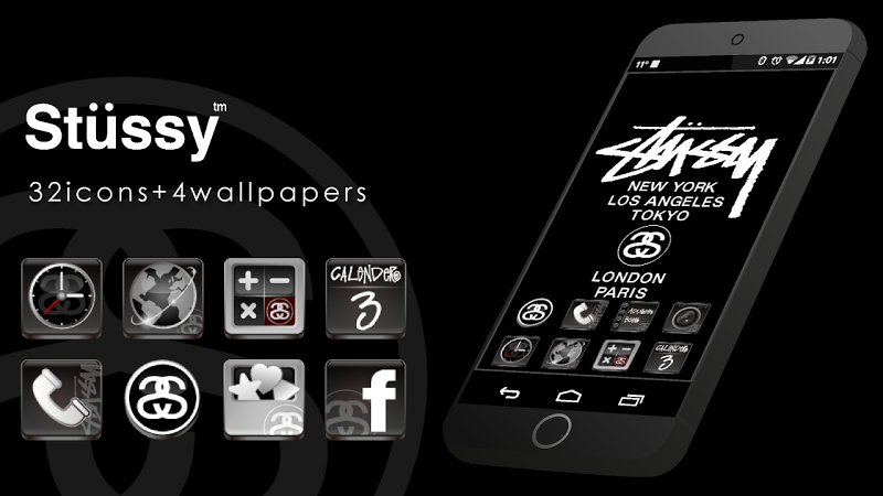 Icon Kisekae Stussy Cool With Wallpaper Latest Version For Android Download Apk