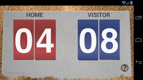 Android application VBall Scoreboard screenshort