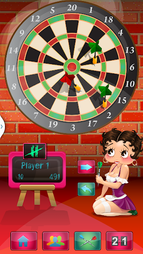 Betty Boop Darts Assistant