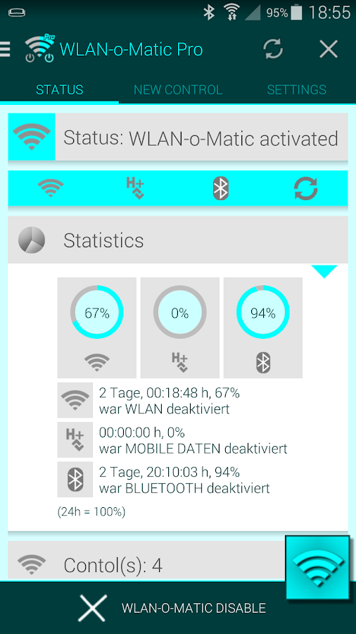 WLAN-o-Matic Pro - screenshot