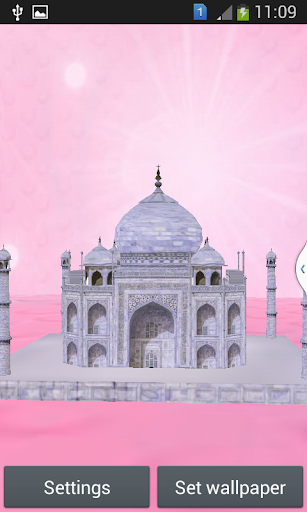 TajMahal 3D Love