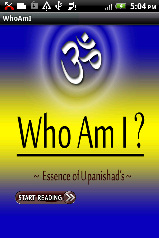 WHO AM I Essence of Upanishads