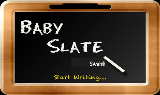 Baby Slate - Swahili