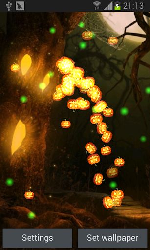 Halloween Jack-o-lanterns lwp