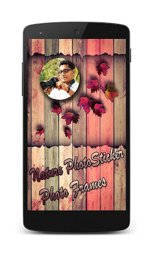 Nature Photo Sticker Frame