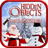 Hidden Objects Santa & Snowmen