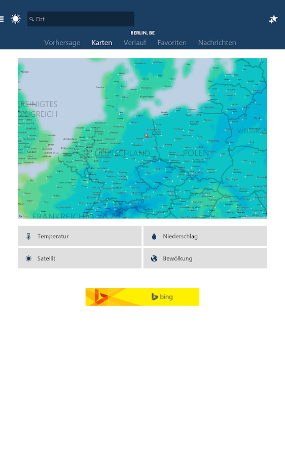 MSN Wetter – Android-Apps auf Google Play