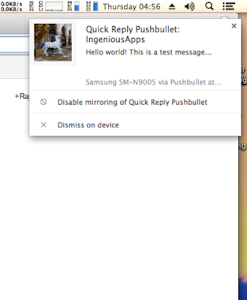 Screenshot Quick Reply for Pushbullet v1.0.3