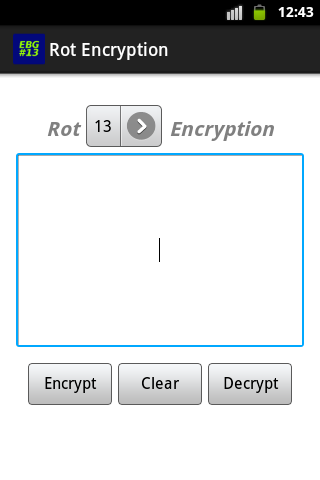 Rot Encryption